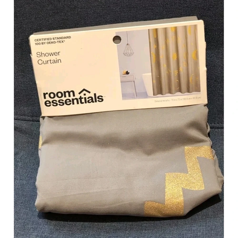 Waffle Weave Fabric Shower Curtain - Room Essentials - 72